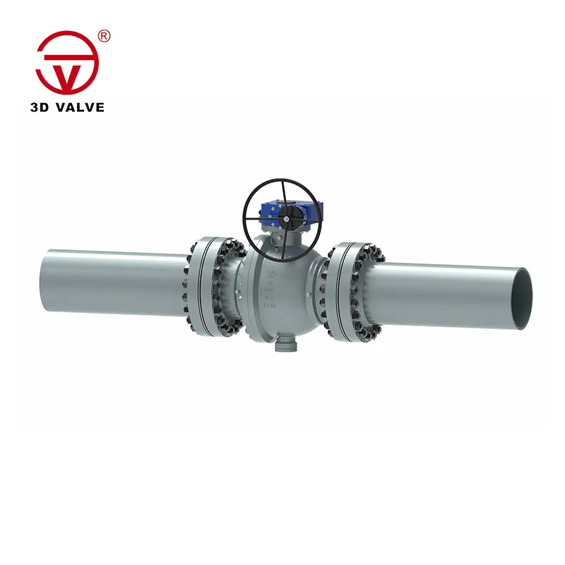 Dujotiekio plieniniai rutuliniai vožtuvai su flanšais